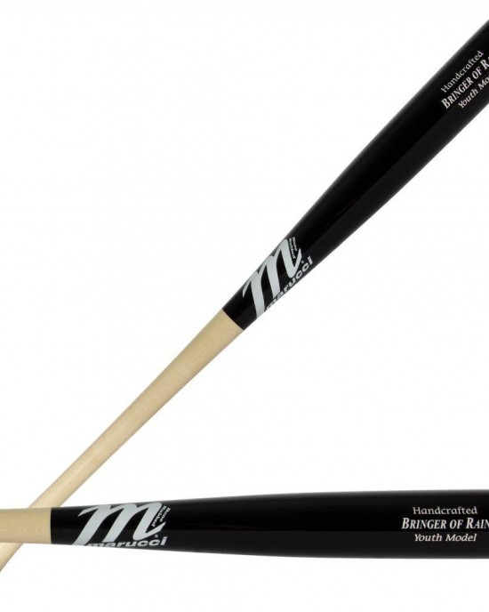 Marucci MYVE2BOR-N-BK Youth Maple Baseball Bat