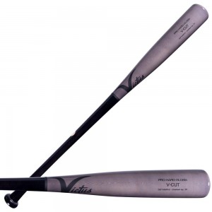 Victus V-Cut Maple Wood Baseball Bat Black/Gray