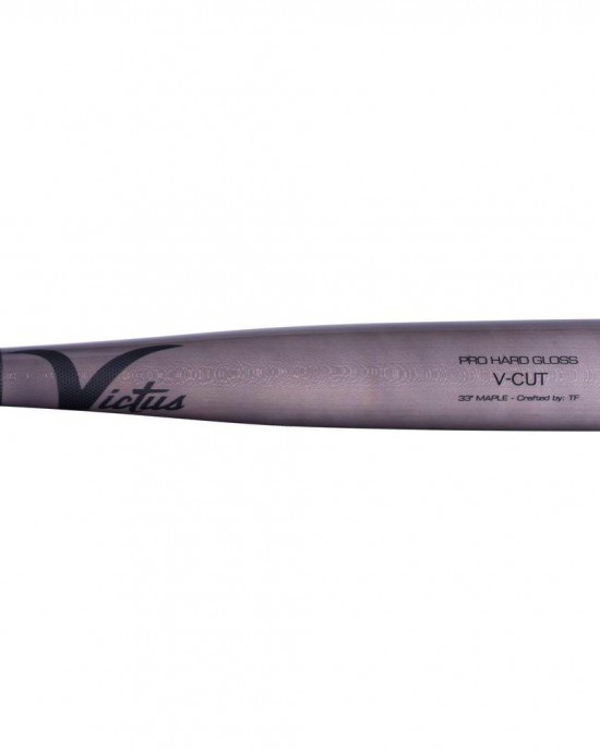 Victus V-Cut Maple Wood Baseball Bat Black/Gray